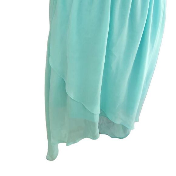 Forever 21 Women's Size Medium Mint Green Sleeveless Hi-Lo Dress - Picture 5 of 8
